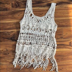 Elegant Crochet Tank Top